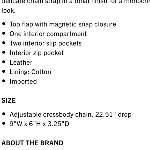 Tory Burch Cream Kira Chevron Quilted purse. - Picture 11 of 12